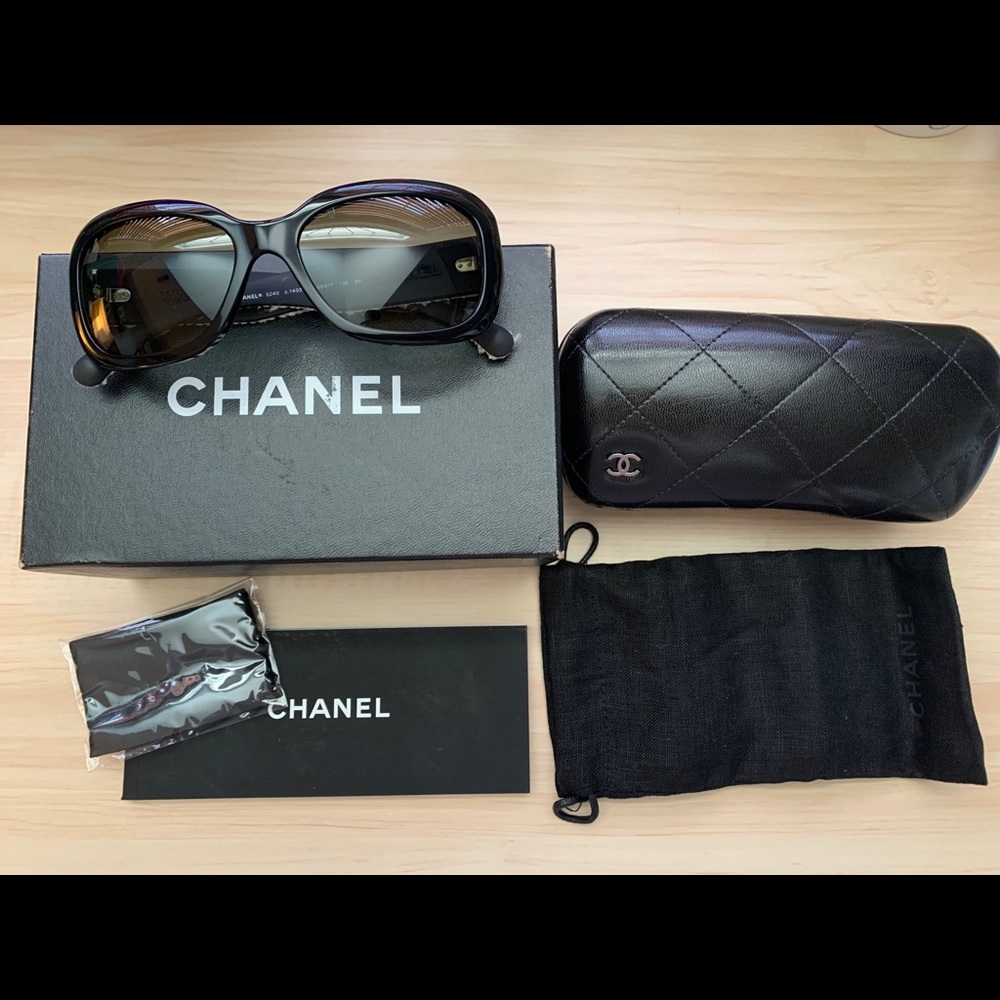 CHANEL Tweed Collection Sunglasses